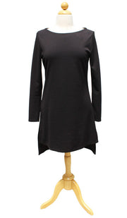Zeela Stylish Everyday Long Tunic - Black - ARTIZARA.COM