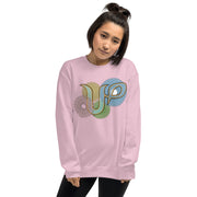 Pullover Sweatshirt with Arabic Initial - 'Sād' (ص)