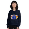 Pullover Sweatshirt with Arabic Calligraphy - MashAllah (مَا شَاءَ ٱللَّٰهُ) - Bold