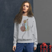 Pullover Sweatshirt with Arabic Initial - 'Alif' (ا)